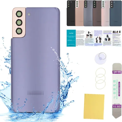 Vista 85 de Compatible con Samsung Galaxy Note 8 - Carcasa trasera de repuesto de cristal de 6.3 pulgadas, SM-N950, todos los portadores con manual de Negro