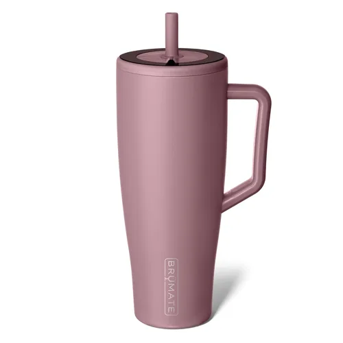Vista 32 de BrüMate Era Vaso Térmico de 20 oz con Asa y Pajilla Vaso Térmico Aislante 100% A Prueba de Fugas con Tapa y Pajilla Hecho de Acero Inoxidable