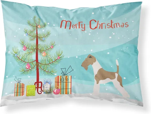 Vista 24 de Caroline's Treasures BB8334PILLOWCASE AIDI Atlas Mountain Dog - Funda de almohada estándar, color azul, ligera, súper suave, de fácil cuidado