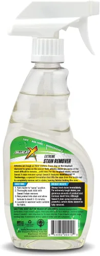 Vista 2 de SWEAT X Extreme Spray Quitamanchas para Ropa - Spray Quitamanchas Profesional para Lavandería para Telas de Alto Rendimiento y Ropa Deportiva