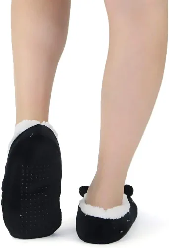Vista 7 de GLENMEARL Calcetines de punto antideslizantes para mujer, cálidos, acogedores y encantadores, para el hogar, para adultos y niñas