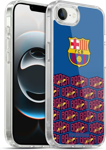 Vista 63 de Head Case Designs Funda de gel con licencia oficial del FC Barcelona con logotipo y patrón de Forca Barca [protección de grado militar] compatible