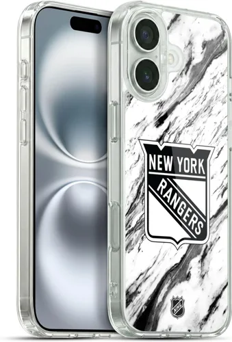 Vista 45 de Head Case Designs Funda de gel suave con licencia oficial de la NHL Camouflage New York Rangers compatible con Apple iPhone 7 Plus/iPhone 8 Plus