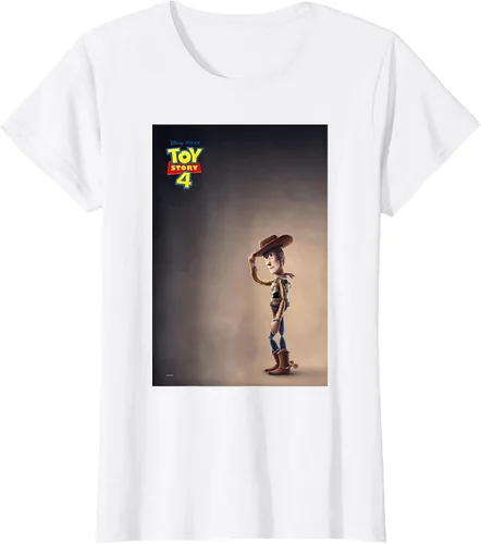 Vista 16 de Disney Pixar Toy Story 4 - Camiseta gráfica con póster de película Baby Blue