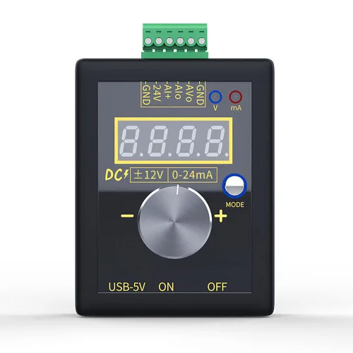 Vista 8 de Nuevo generador de señal digital 4-20mA 0-10V Voltaje 0-20mA Transmisor de corriente USA (con batería)