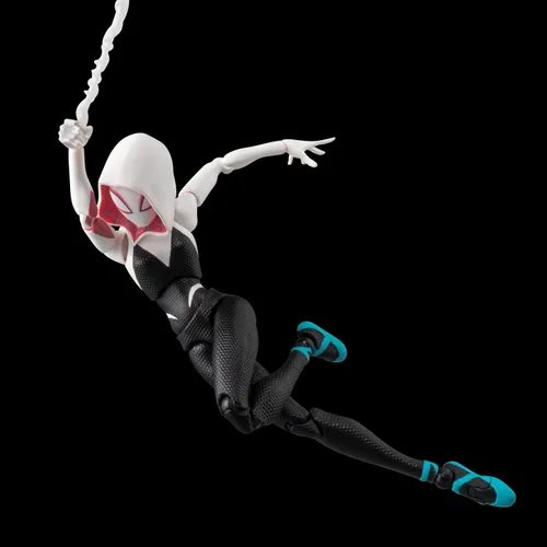 Vista 4 de Spider-Man: Spider-Bath SV Action Spider Gwen y Spider Ham, sin escala, ABS y PVC, figura de acción completa prepintada