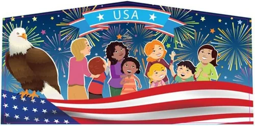 Vista 19 de TentandTable - Panel de arte modular para inflables Feliz cumpleaños #2 10'3" x 5' For Bounce Houses, Slides, or Combos Fits Most 13-Foot
