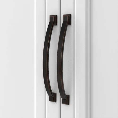 Vista 23 de Asidrama - Paquete de 5 manijas para alacena de 3 pulgadas (76mm) de color negro mate, tiradores para gabinete, accesorios para gabinete de cocina