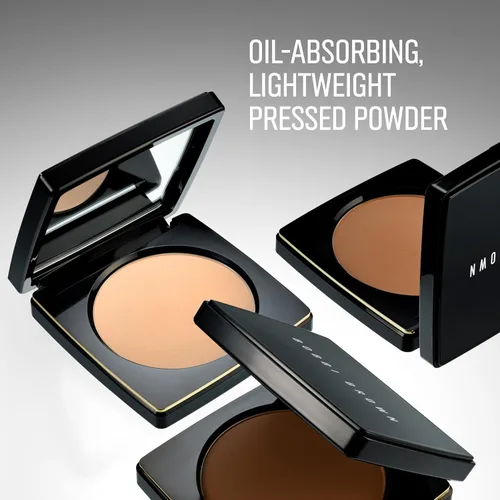Vista 3 de Bobbi Brown Polvo prensado Sheer Finish Polvo fijador matificante absorbente de aceite para control de brillo durante todo el día Incluye soplo