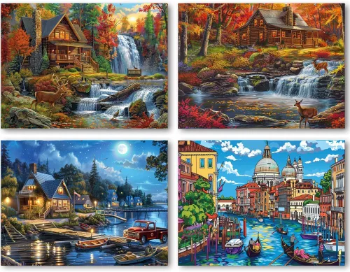 Vista 8 de DOTSOPS Kits de Pintura de Diamantes Arte Adultos Kit de Pintura Manualidades DIY Arte de Diamantes 5D Paquetes Kits Completos para Adultos