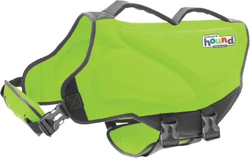 Vista 22 de Outward Hound - Chaleco salvavidas de neopreno para perros