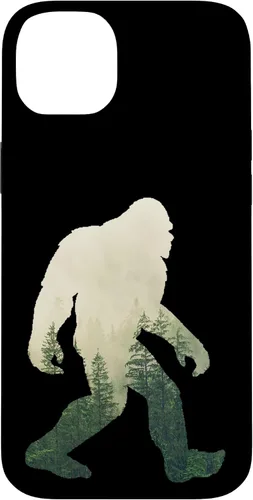 Vista 14 de Carcasa para iPhone X/XS, diseño de Sasquatch Yeti Nature