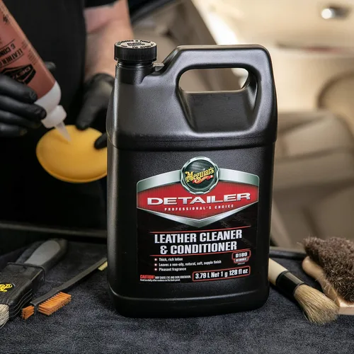 Vista 4 de Meguiar 's D18001 – Limpiador y acondicionador de piel – 1 galón.