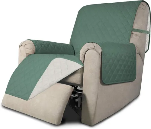 Vista 72 de Easy-Going - Funda reversible para sofá, resistente al agua, con varillas de espuma y correas elásticas, protector de muebles para mascotas y perros