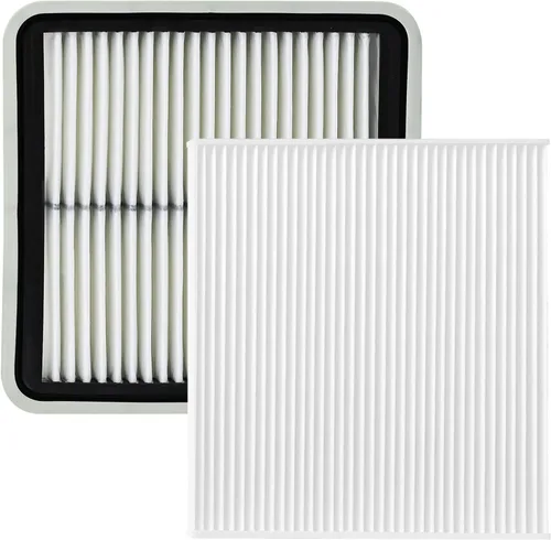 Vista 43 de Filtro de aire de cabina de motor de peine para Hyundai Accent 1.6L L4 2017 2016 2015 2014 2013 2012 Gris carbón