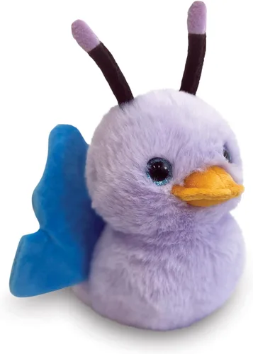 Vista 6 de World's Softest Duckees de peluche - Duckee de peluche de 7" - BunnyBoo Bunny