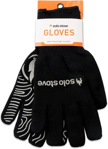 Vista 2 de Solo Stove Guantes de alto calor, guantes para parrilla/barbacoa, guantes para horno, resistentes al calor hasta 450 °F, antideslizantes