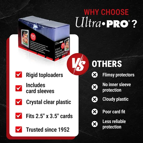 Vista 5 de Ultra Pro Paquete de 100 fundas para tarjetas y sobres regulares
