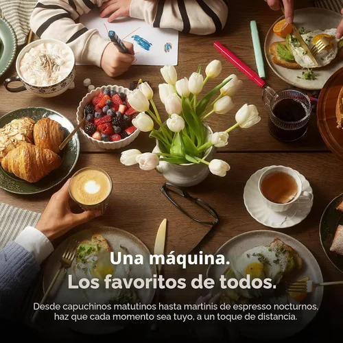Vista 5 de Ninja AutoBarista Espresso totalmente automático, 10 opciones de bebidas, AE1002
