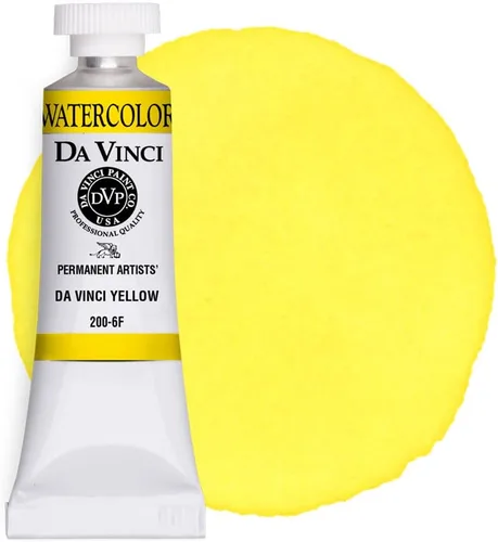 Vista 150 de DA VINCI PAINTS Pintura Acuarela Profesional para Artistas, Azul Cobalto, 15mL