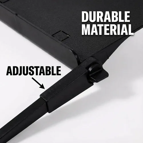 Vista 5 de Estante superior de TV Soporte ajustable para patio de juegos Nex - Estante superior de TV y organizador de soporte para consola, cámara y caja