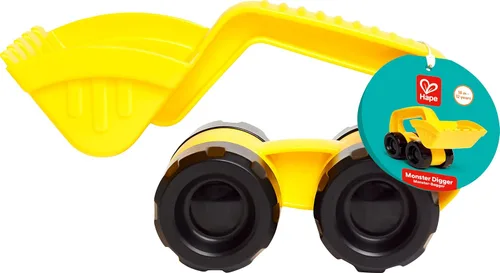 Vista 7 de Hape Juguetes de playa y arena Monster Digger Toys, amarillo, L: 9.1, W: 5.1, H: 5.3 pulgadas