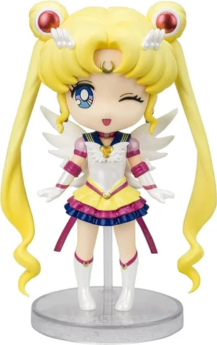 Vista 6 de TAMASHII NATIONS - Pretty Guardian Sailor Moon - Sailor Mars, Figura Mini de Acción de Bandai Spirits Figuarts Marinero Marte