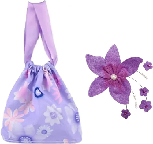 Vista 4 de Disfraz del personaje Mirabel vestido del personaje Isabella para niñas traje de cosplay Pepa disfraces para Halloween