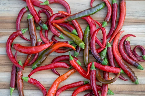 Vista 2 de Plant Good Seed Semillas orgánicas de chile de cayena – Paquete de 40, semillas tradicionales para plantar verduras – Suministros de jardinería