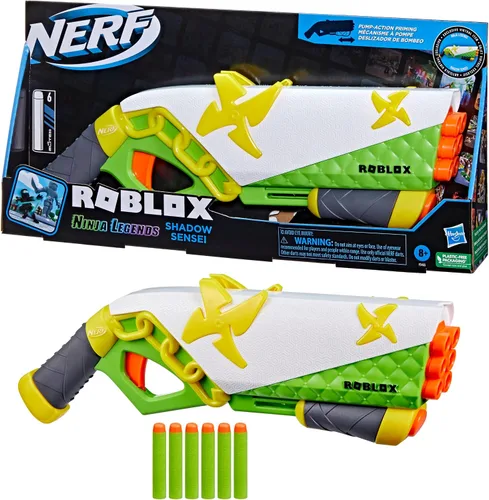 Vista 4 de NERF Ninja Legends - Shadow Sensei Dart Blaster