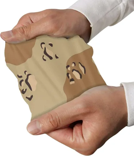 Vista 4 de Mangas de compresión para brazo de camuflaje del desierto para hombres y mujeres