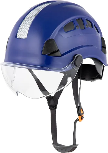 Vista 13 de Casco Protector Defender Safety H1 con Visera ANSI Z89.1