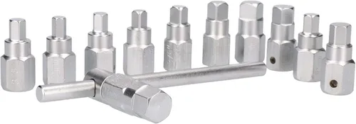 Vista 3 de Juego de llaves de sumidero de tapón de drenaje Caja de cambios Kit de cambio de aceite de reparación de eje de 3/8 "Drive 12pcs Set