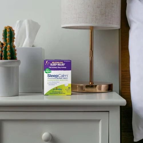 Vista 6 de Boiron SleepCalm - Ayuda para dormir para un sueño nocturno profundo, relajante y reparador, sin melatonina y sin formación de hábitos, 60