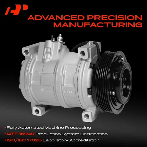 Vista 3 de A-Premium Compresor de aire acondicionado con embrague compatible con Jeep Para Jeep Liberty 2.8L 2005-2006