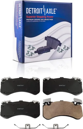 Vista 31 de Detroit Axle - Kit de freno trasero para Ford Fusion Lincoln MKZ Zephyr Mazda 6 Mercury Milan, repuesto de pastillas de freno de cerámica