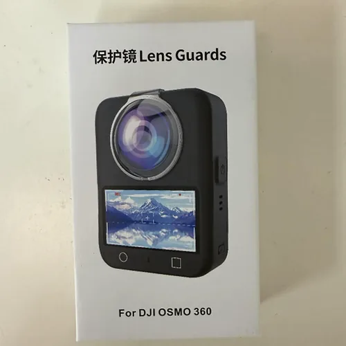 Vista 2 de PULUZ Protector de lente para DJI Osmo Action 360, cubierta protectora de PC HD Sport Camera Lens Protector a prueba de golpes/resistente a