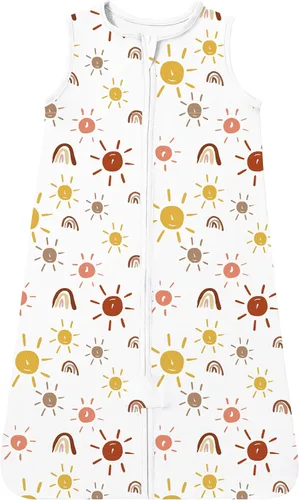 Vista 24 de TotAha Toddler Sleep Sack 2T-4T 0.5 TOG Wearable Blanket Sleeping Bag Safari de África
