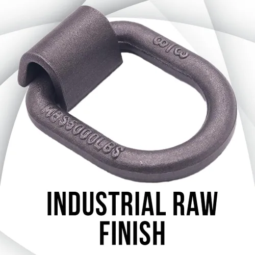Vista 5 de BoxerTool Ancla de amarre de anillo en D soldado de 3/8" de alta resistencia - Ancla de amarre de 5,000 LBS para cama de camión - Anillos en D