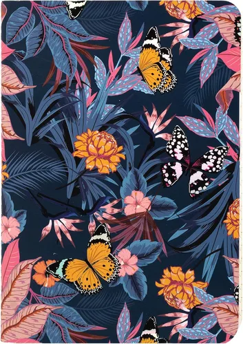 Vista 4 de Pukka Pad Bloom B6 - Libros de ejercicios cosidos, 6.9 x 4.9 pulgadas, paquete de 3 diseños florales surtidos