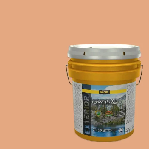 Vista 200 de Rodda Paint CASCADIA ZERO - Pintura plana e imprimación para interiores en uno, cuarto de galón, crema de ballet