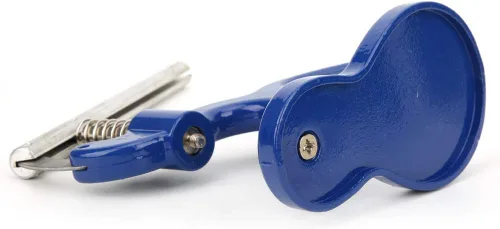 Vista 5 de Set de prensa de reloj profesional kit de reparación de reloj kit de herramientas de reparación con 12 piezas de troqueles azul
