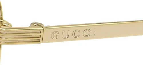 Vista 4 de Gucci Womens Light Metal Feminine Cat Eye Sunglasses