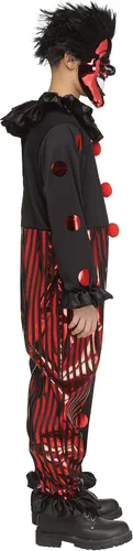 Vista 2 de Fun World boys Fun World Chrome Clown Child Costume