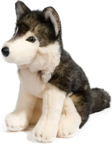 Vista 6 de Douglas Peluche de lobo Atka