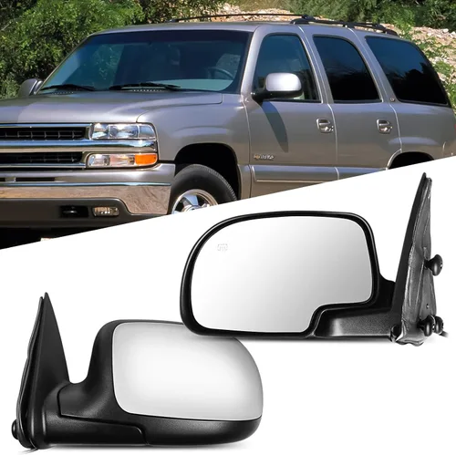 Vista 14 de Espejo Lateral del Conductor o del Pasajero Compatible con 1980-1996 Para Ford F150 1980-1996 Para Ford F250 1980-1996 Para Ford F350 Operado