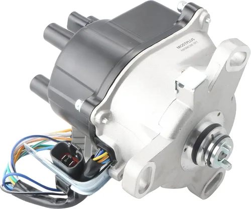Vista 6 de MOSTPLUS Distribuidor de encendido compatible con 1992-1995 Accord Prelude 2.2L L4 bobina externa TD52U TD59U