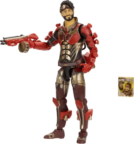 Vista 2 de Apex Legends Mirage Figura de acción coleccionable de 6 pulgadas (Legendary: Folk Hero)