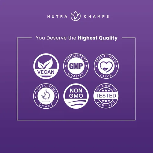 Vista 4 de NutraChamps Gomitas de melatonina para adultos, vitaminas extra fuertes para ayudar al sueño, dosis de 5 mg o 10 mg, suplemento vegano con sabor a