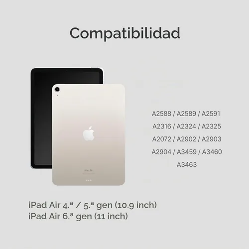 Vista 2 de RHINOSHIELD Funda para iPad Air (M4/M3/M2) - 11 pulgadas, iPad Air 5/4-10.9